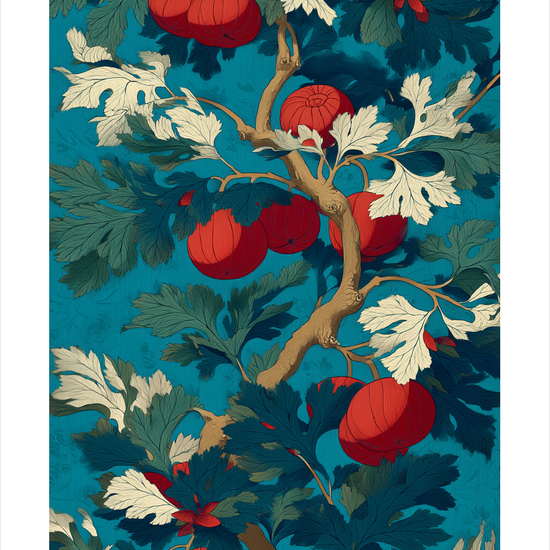 Frugternes stille hvisken - No Frame, With White Border