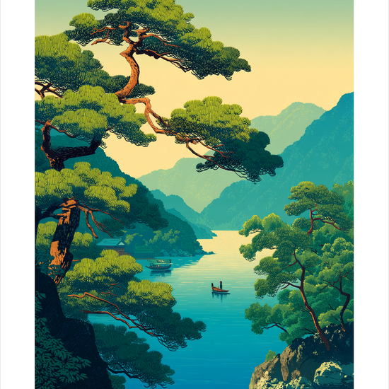 Søens fjerne sang - No Frame, With White Border