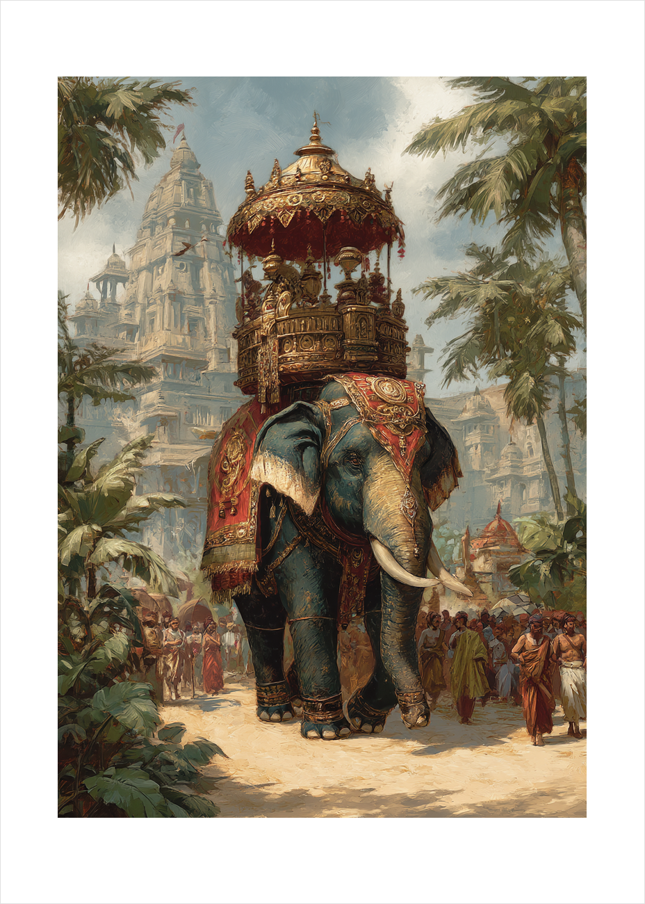 Trommens varme ekko - No Frame, With White Border