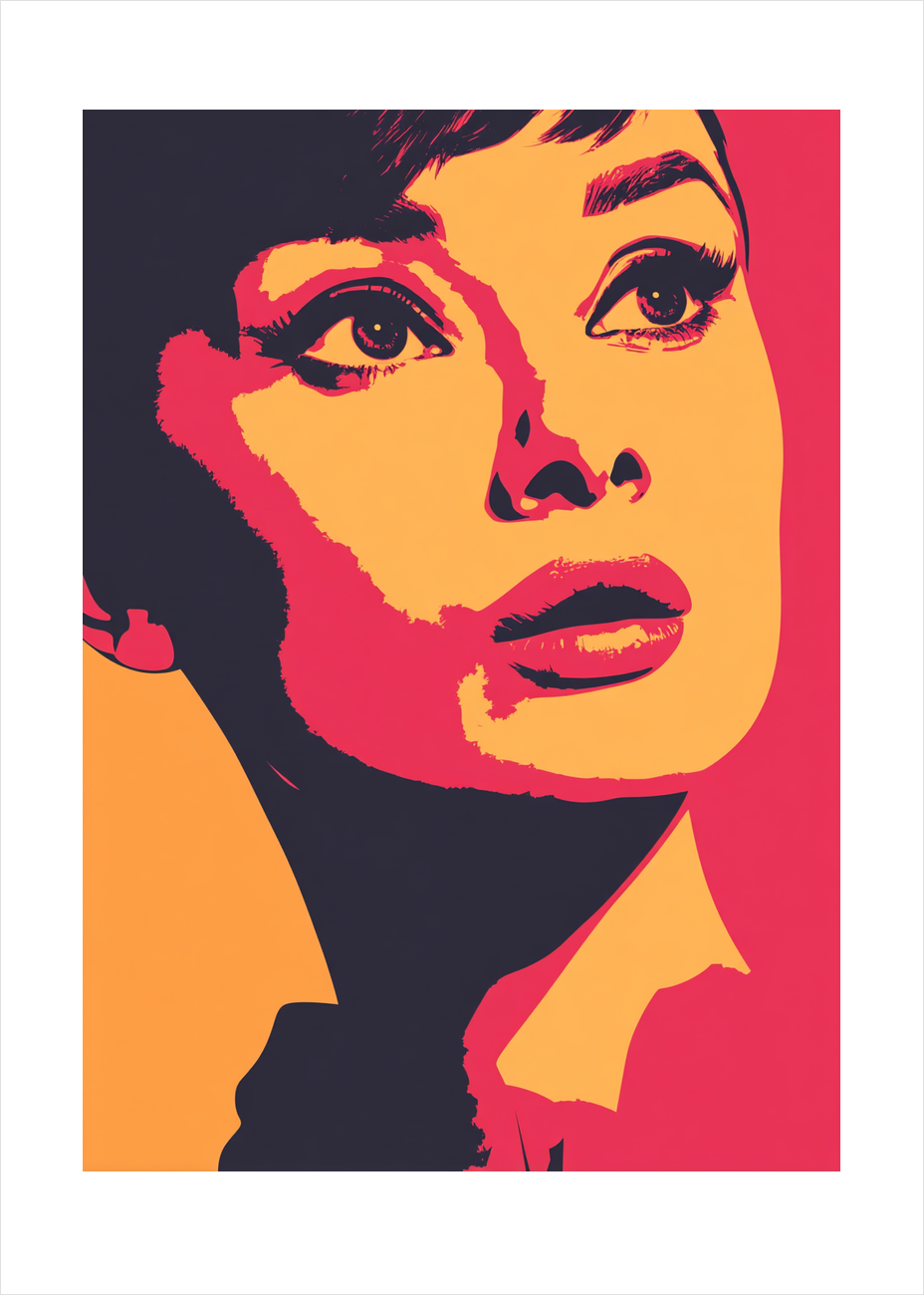 Stilhedens varme kys - No Frame, With White Border