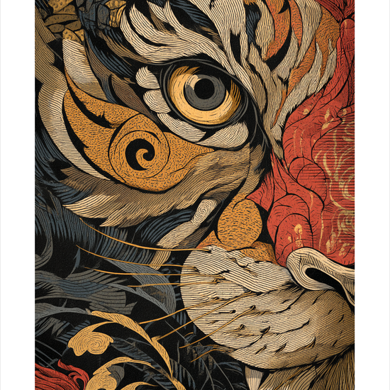 Silkens hemmelige brøl - No Frame, With White Border