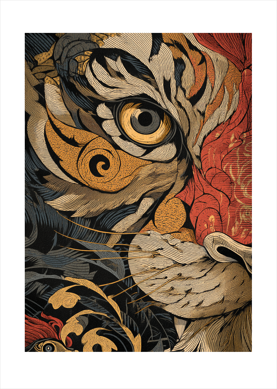 Silkens hemmelige brøl - No Frame, With White Border