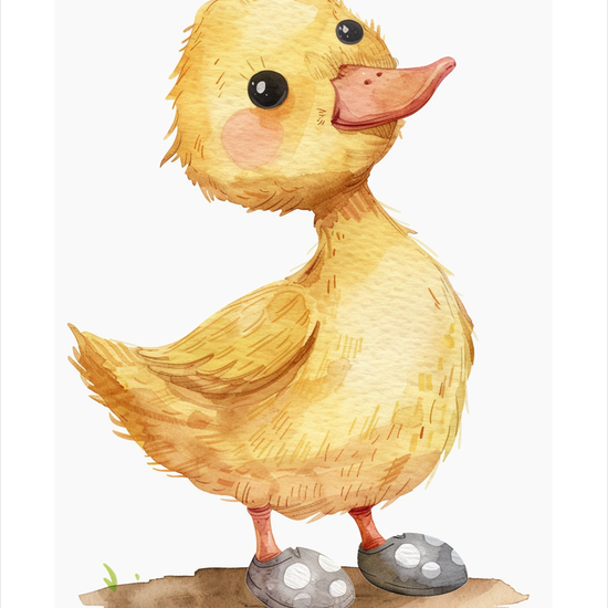 Blød klang af forår - No Frame, With White Border