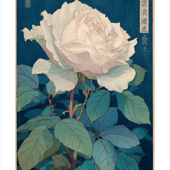 Duftens stille melodi - No Frame, With White Border