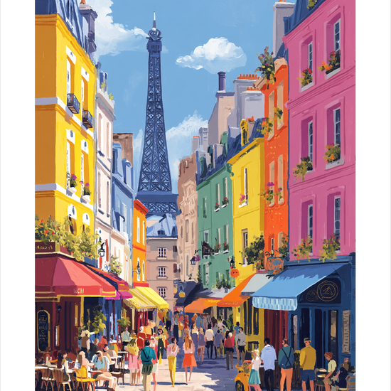 Smagen af sommer - No Frame, With White Border