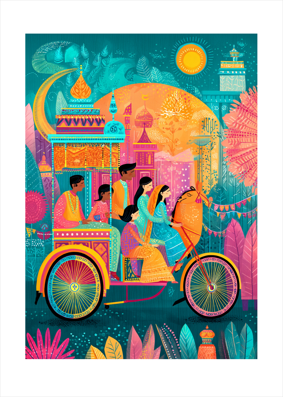 Lyden af farver og hjul - No Frame, With White Border