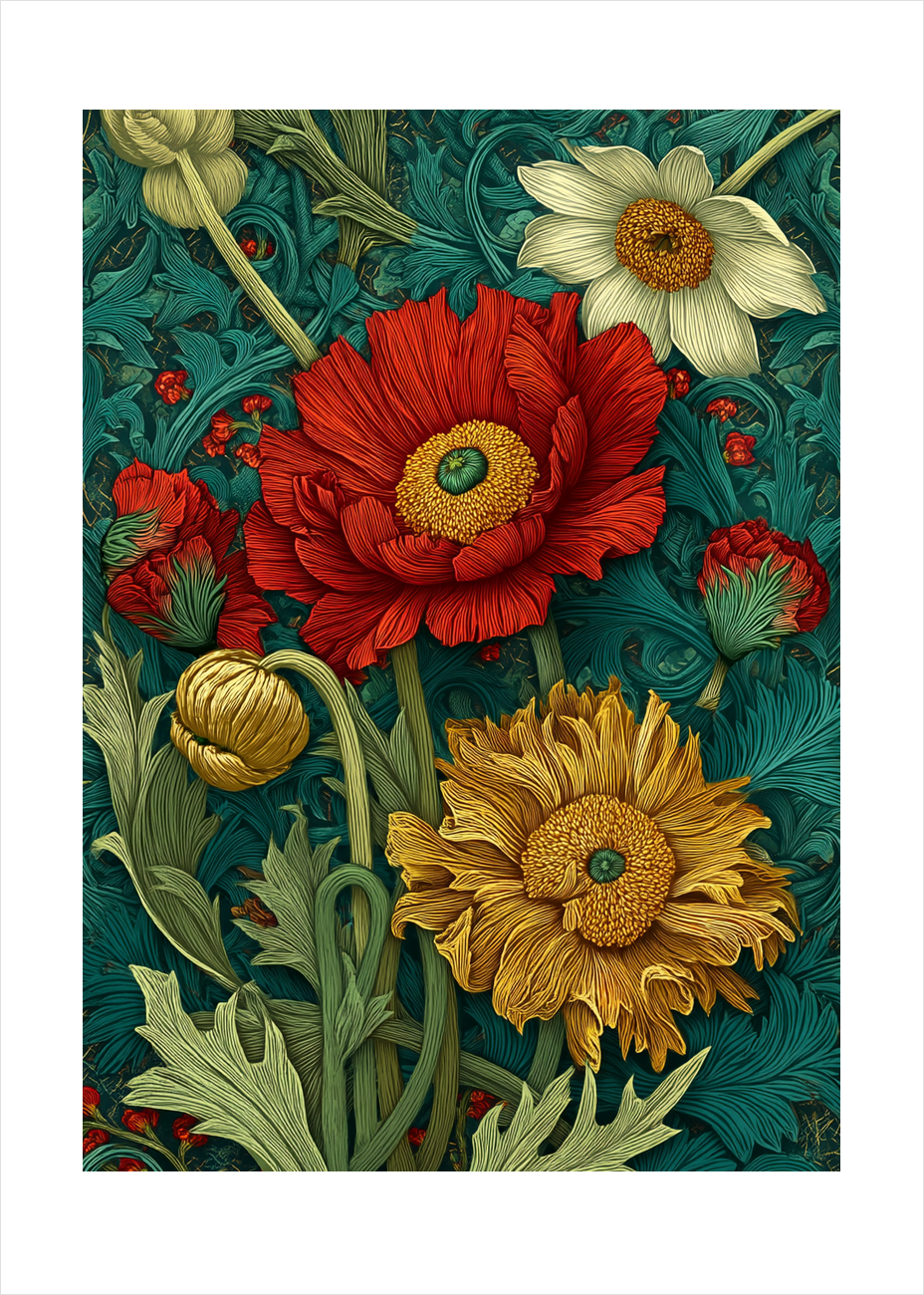 Duft af skjult symfoni - No Frame, With White Border