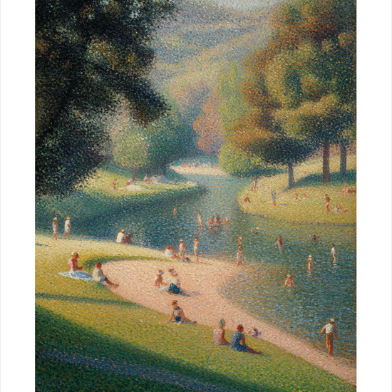 Sommerens sus i græsset - No Frame, With White Border