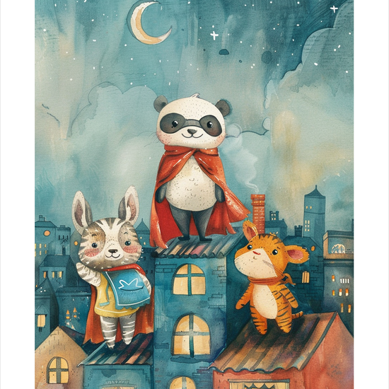 Tagenes bløde månesang - No Frame, With White Border