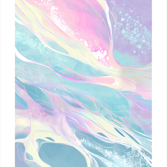 Hvisken fra sukkerskyer - No Frame, With White Border