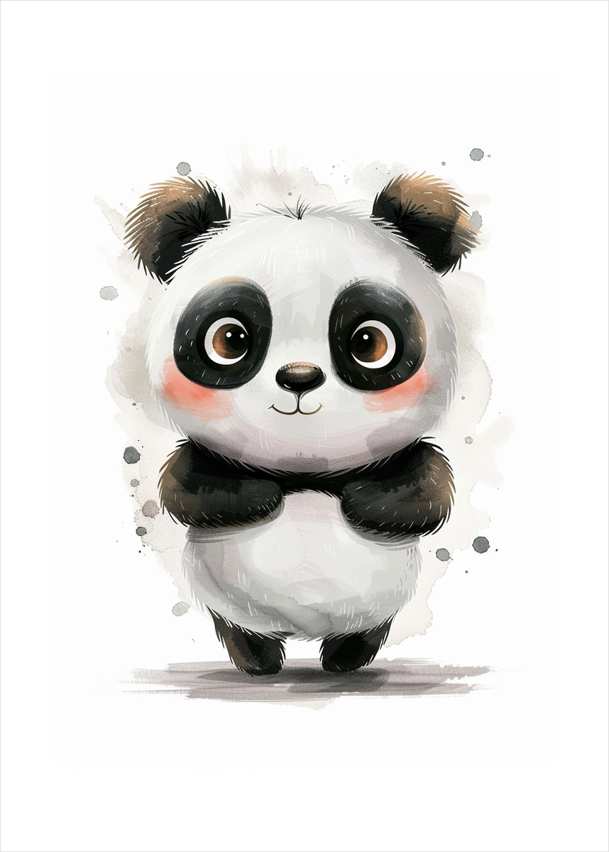 Blød hvisken fra små poter - No Frame, With White Border