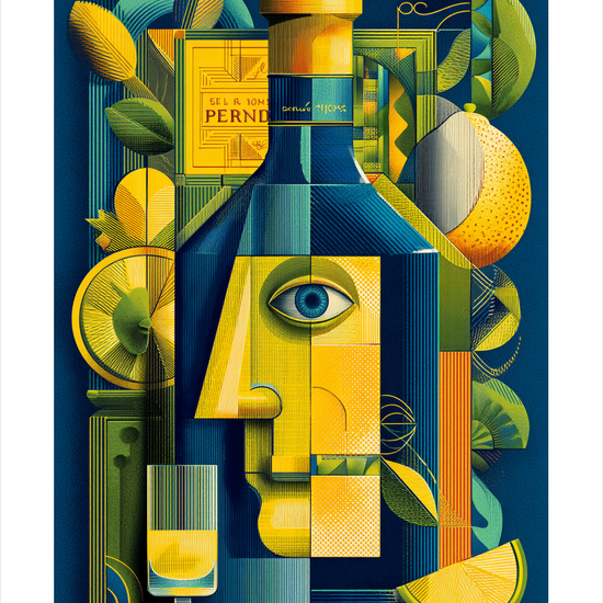 Bittert sus af citron - No Frame, With White Border