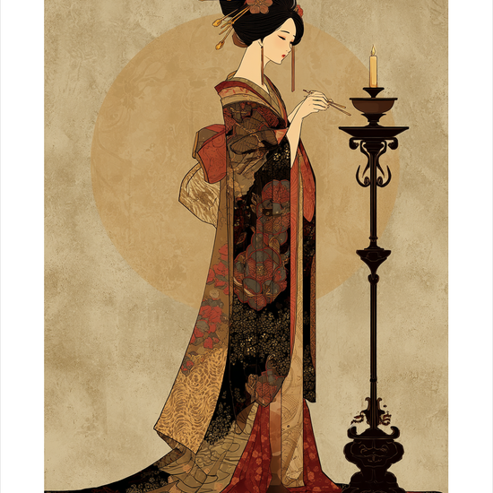 Silkens kølige kærtegn - No Frame, With White Border