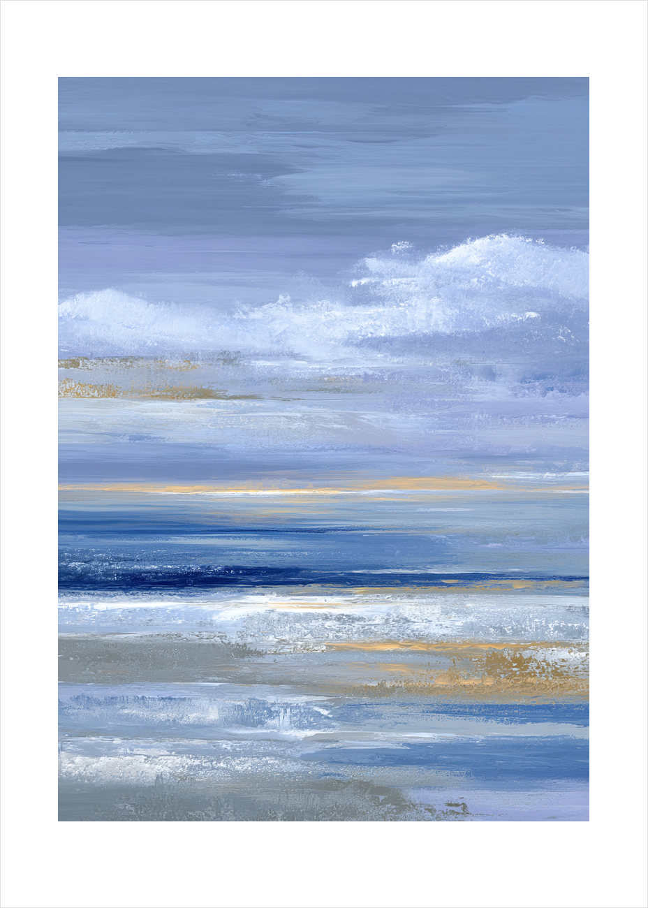 Havets hvisken mod huden - No Frame, With White Border