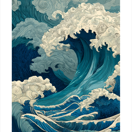 Saltets bid - No Frame, With White Border