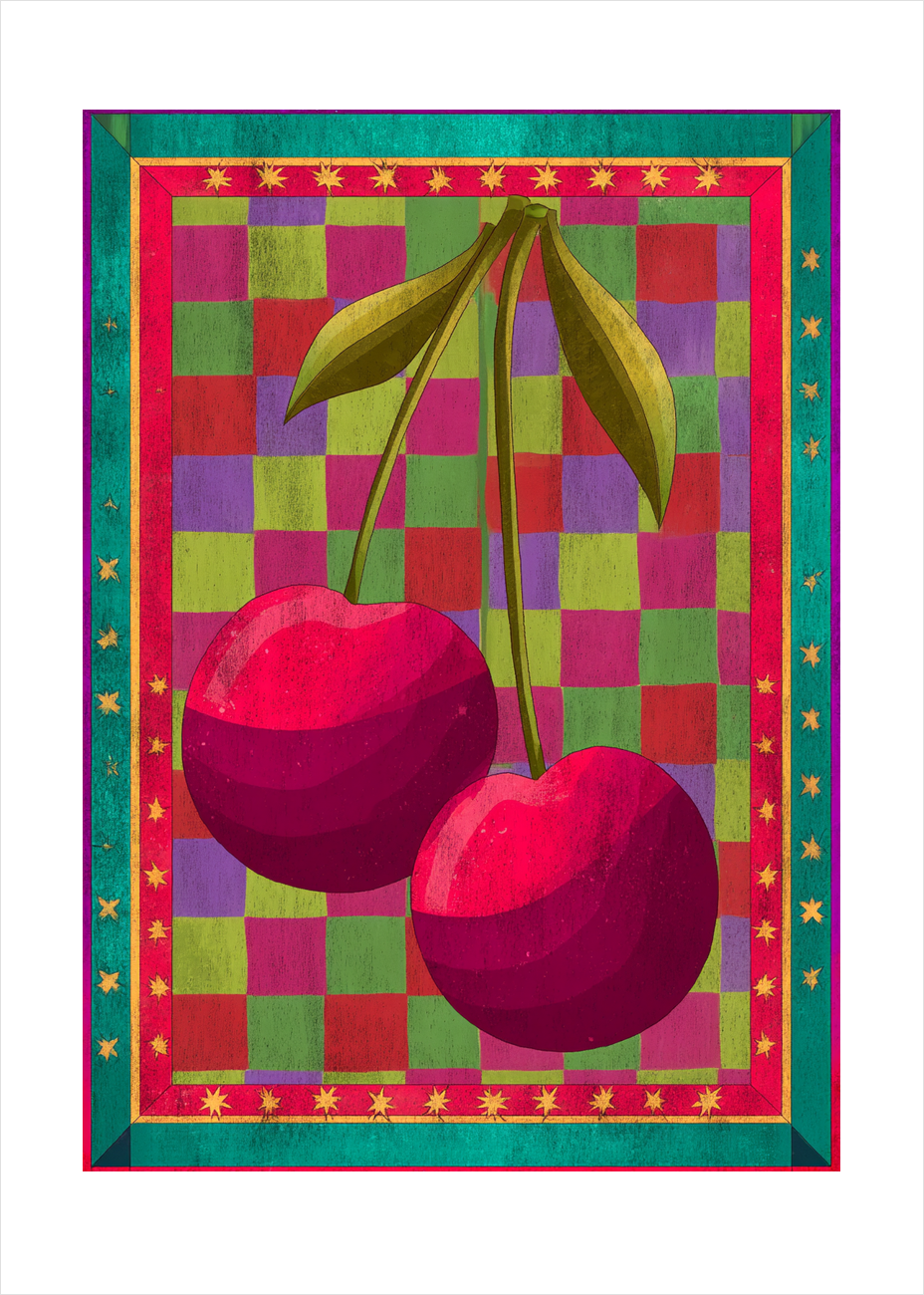 Sødme under stjernedrys - No Frame, With White Border