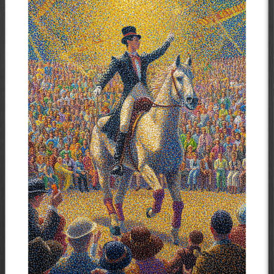 Smagen af jubel - Black Frame, With White Border