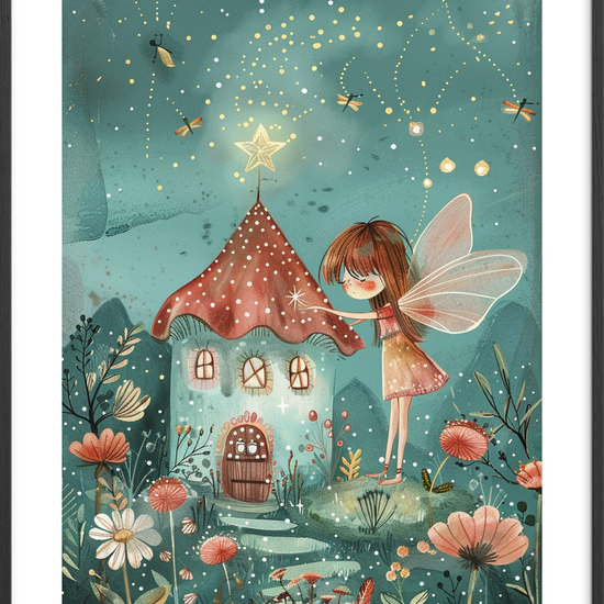 Smagen af stjernestøv - Black Frame, With White Border