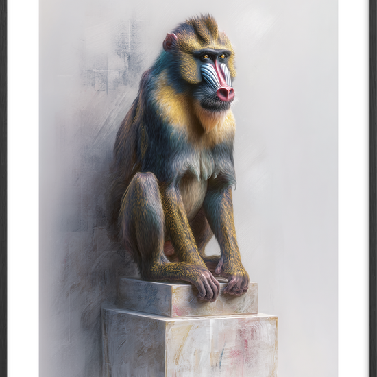 Smagen af tropisk stilhed - Black Frame, With White Border