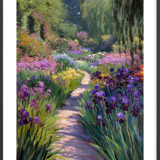 Stiens sagte sang - Black Frame, With White Border