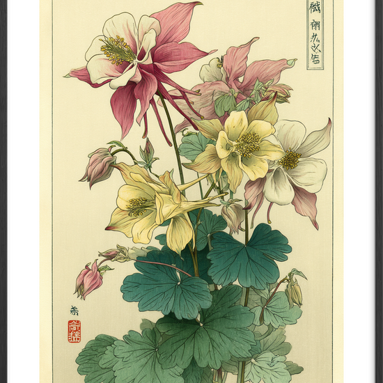 Silke mod huden - Black Frame, With White Border