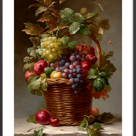 Hvisken af sødme - Black Frame, With White Border