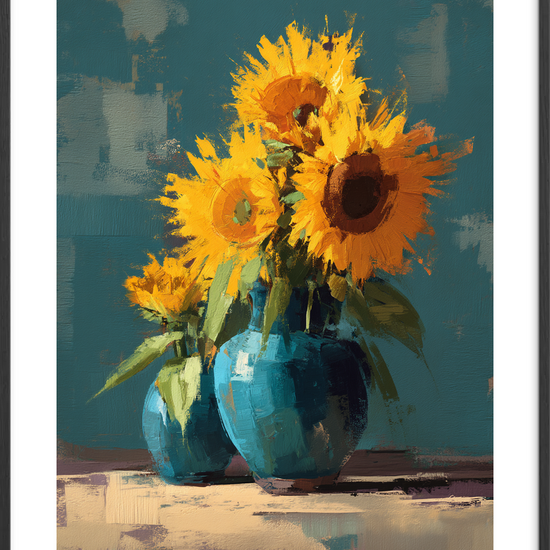 Smagen af solmoden honning - Black Frame, With White Border