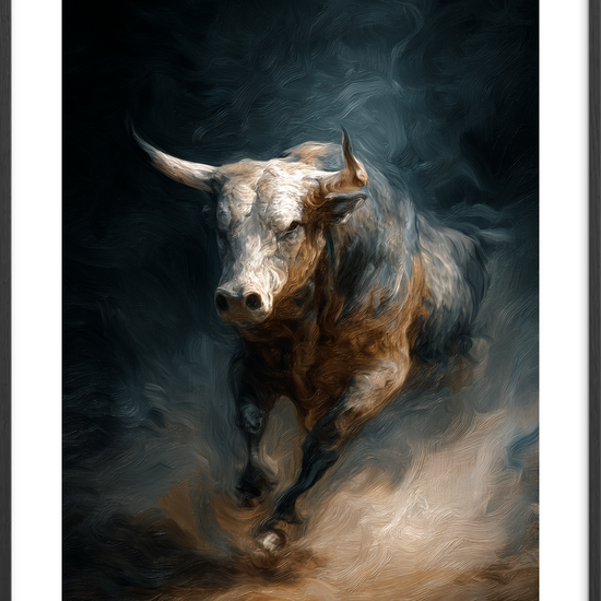 Smagen af støv og vrede - Black Frame, With White Border