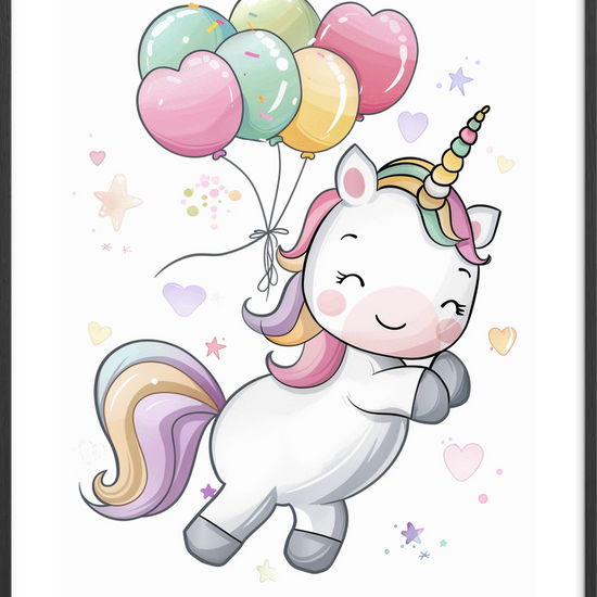 Lyden af sukkerskyer - Black Frame, With White Border