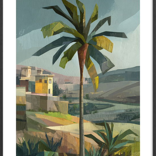 Smagen af sol og salt - Black Frame, With White Border