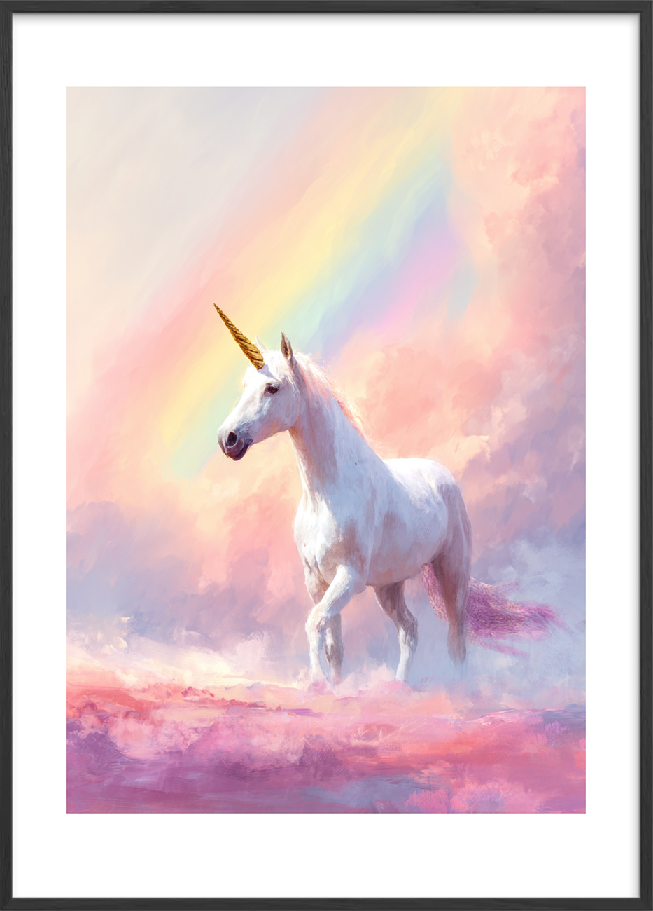 Guldhornets sagte klang - Black Frame, With White Border