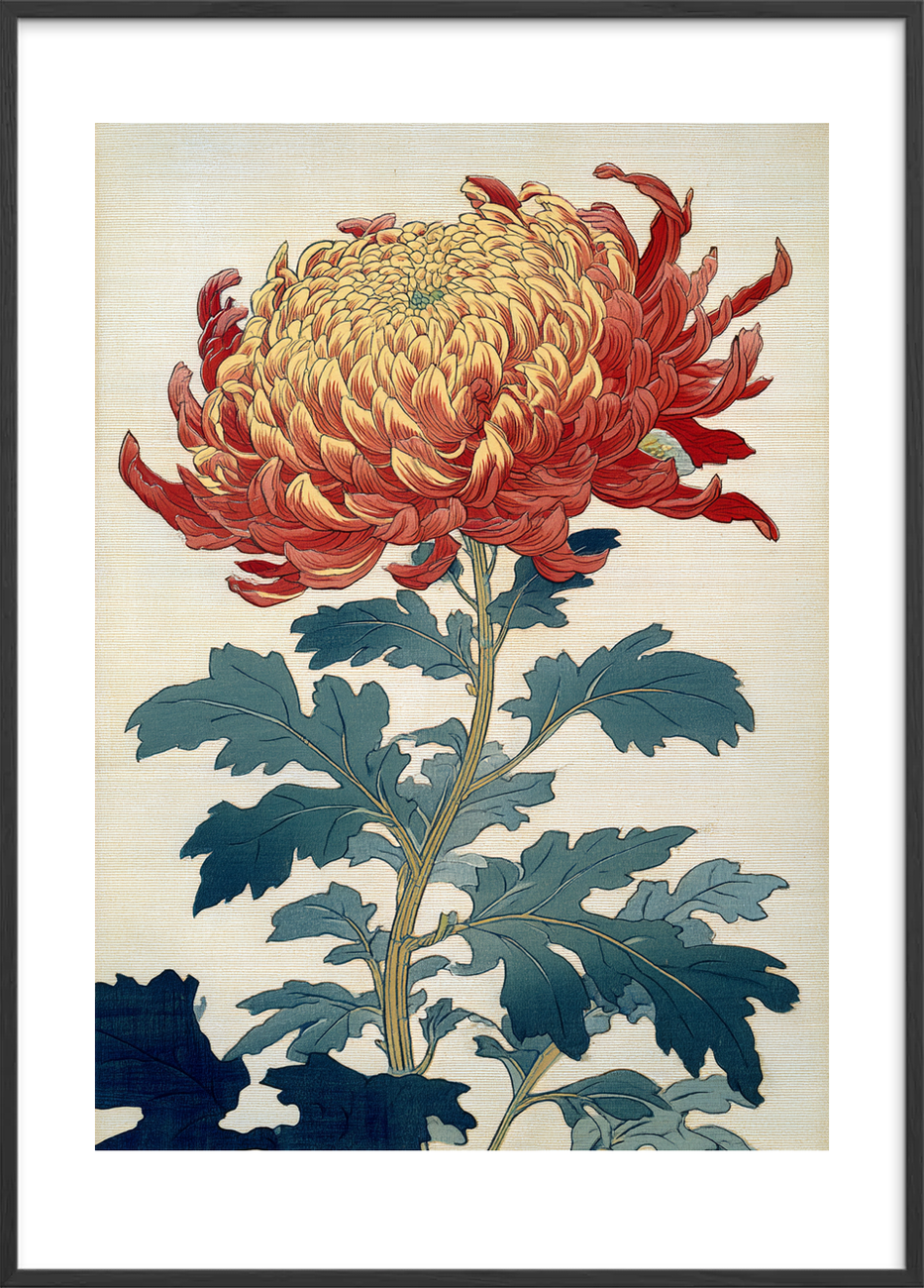 Duften af varm honning - Black Frame, With White Border