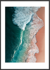 Smagen af salt og ro - Black Frame, With White Border