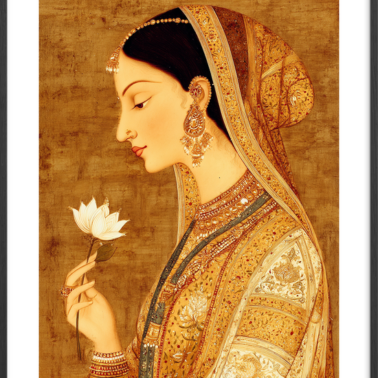 Silkets stille sus - Black Frame, With White Border