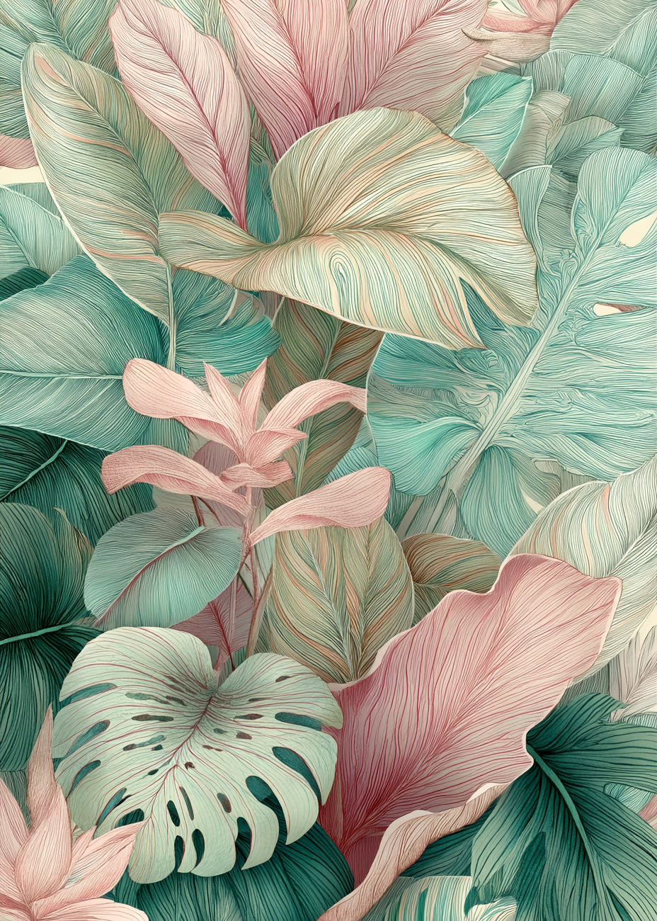 Hvisken af tropisk løv - No Frame, No Border