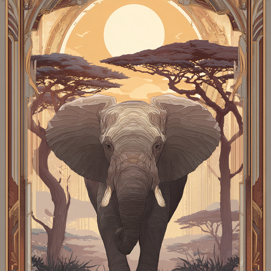 Tunge skridt under solen - No Frame, No Border