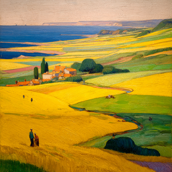 Sus af gyldent korn - No Frame, No Border