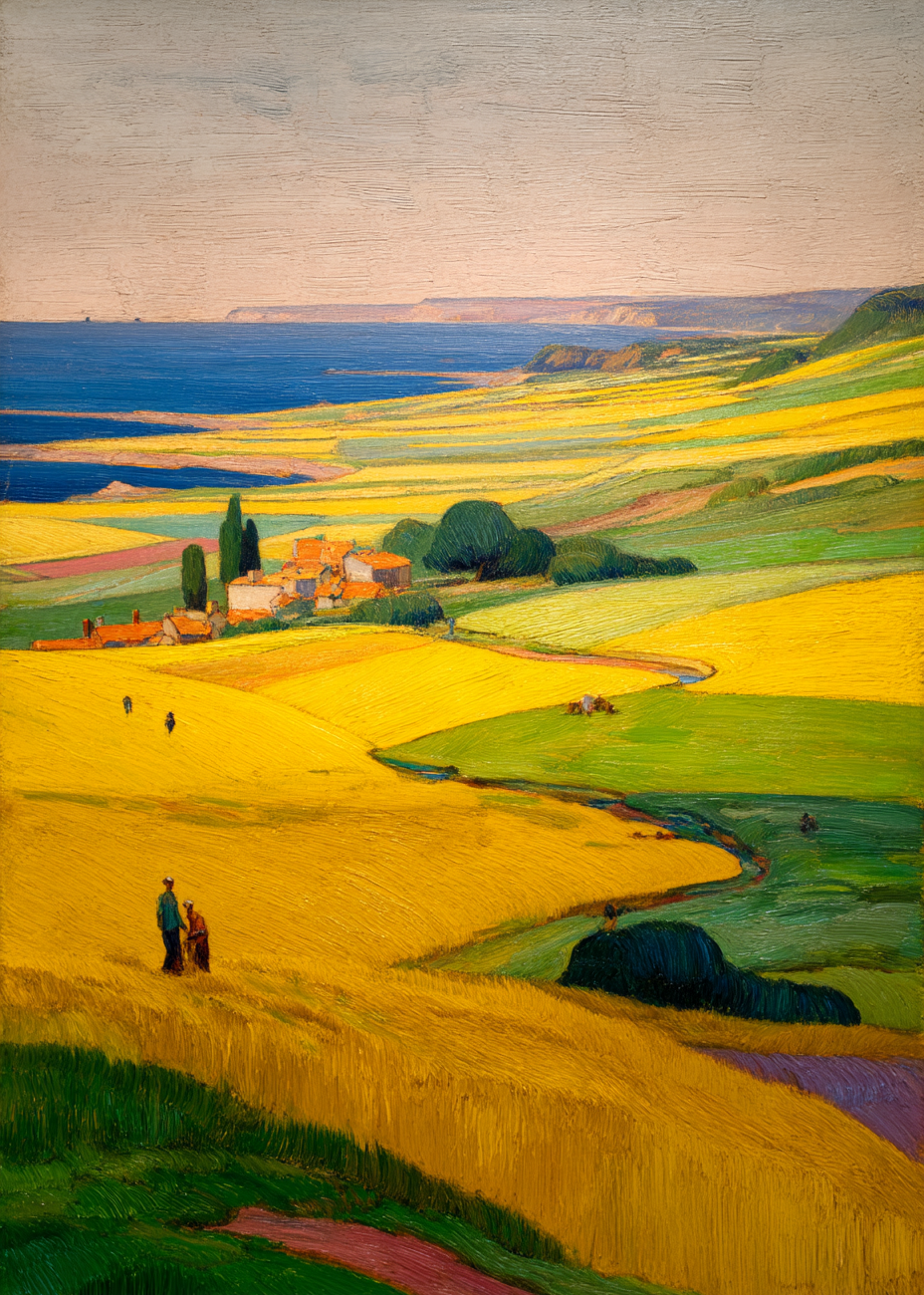 Sus af gyldent korn - No Frame, No Border