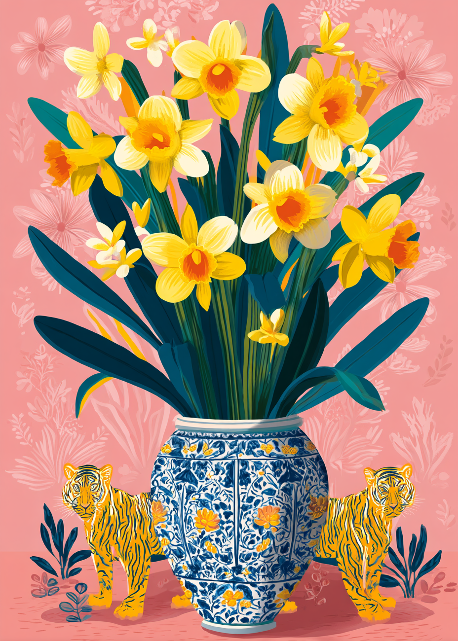 Påskeliljers guldbrøl - No Frame, No Border