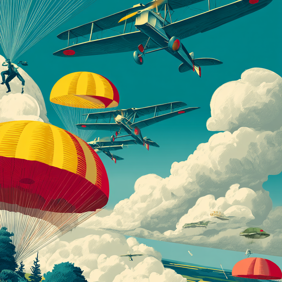 Luftens trommeslag i frit fald - No Frame, No Border