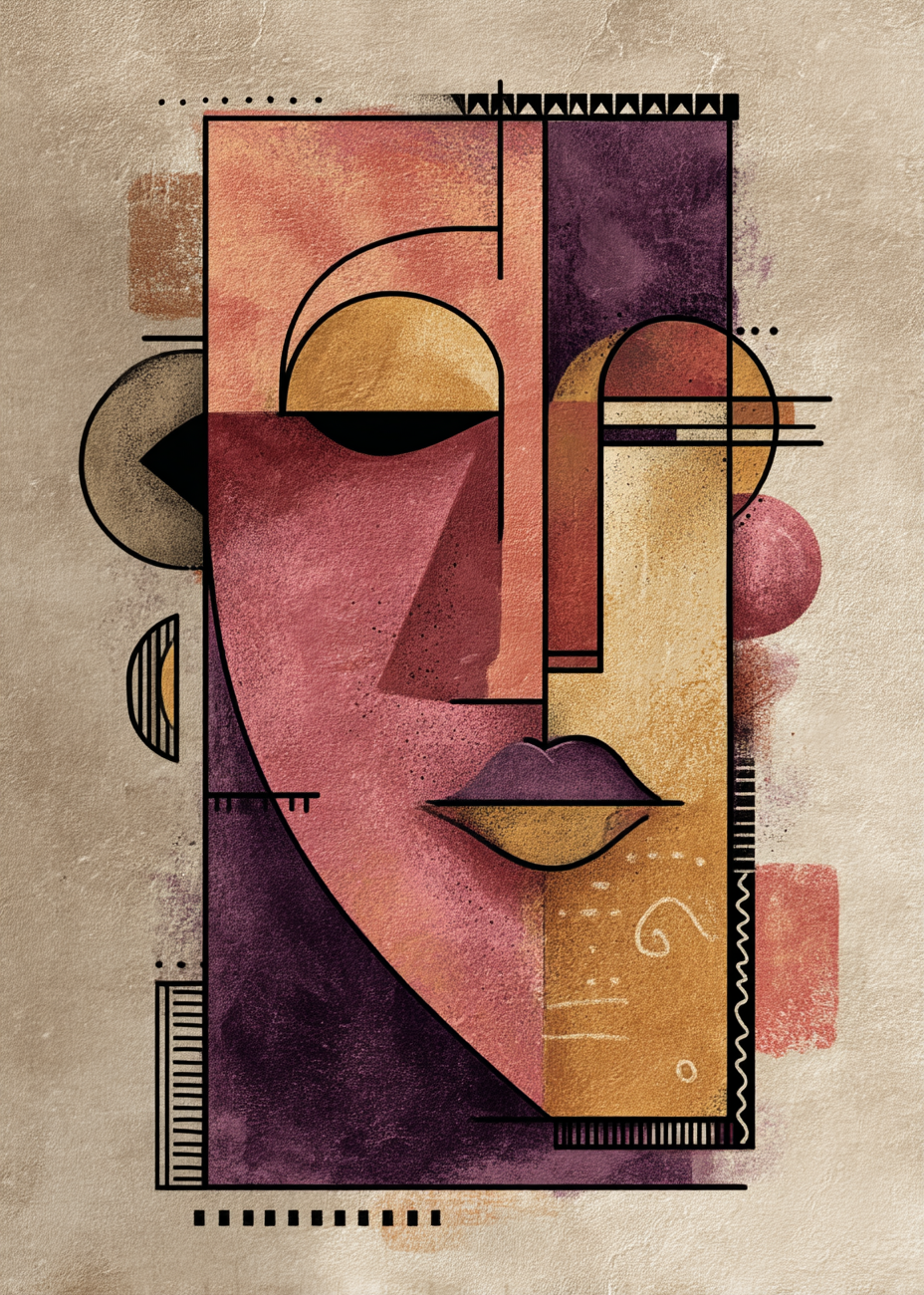 Gylden hvisken bag masken - No Frame, No Border