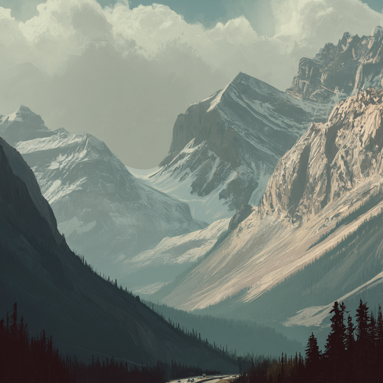 Bjergenes hvisken over motorvejen - No Frame, No Border