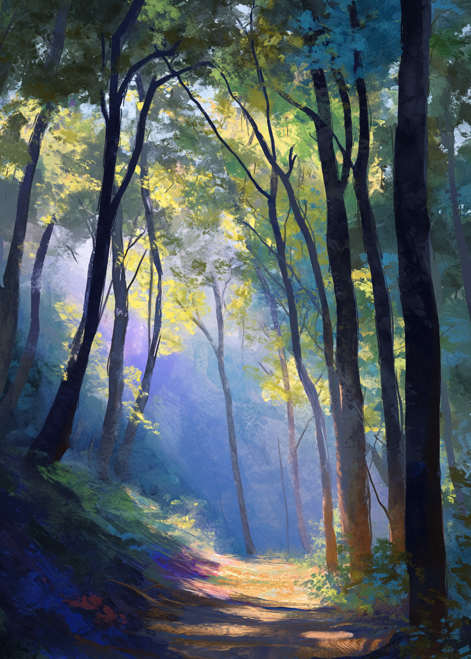 Morgenduggens stille sang - No Frame, No Border