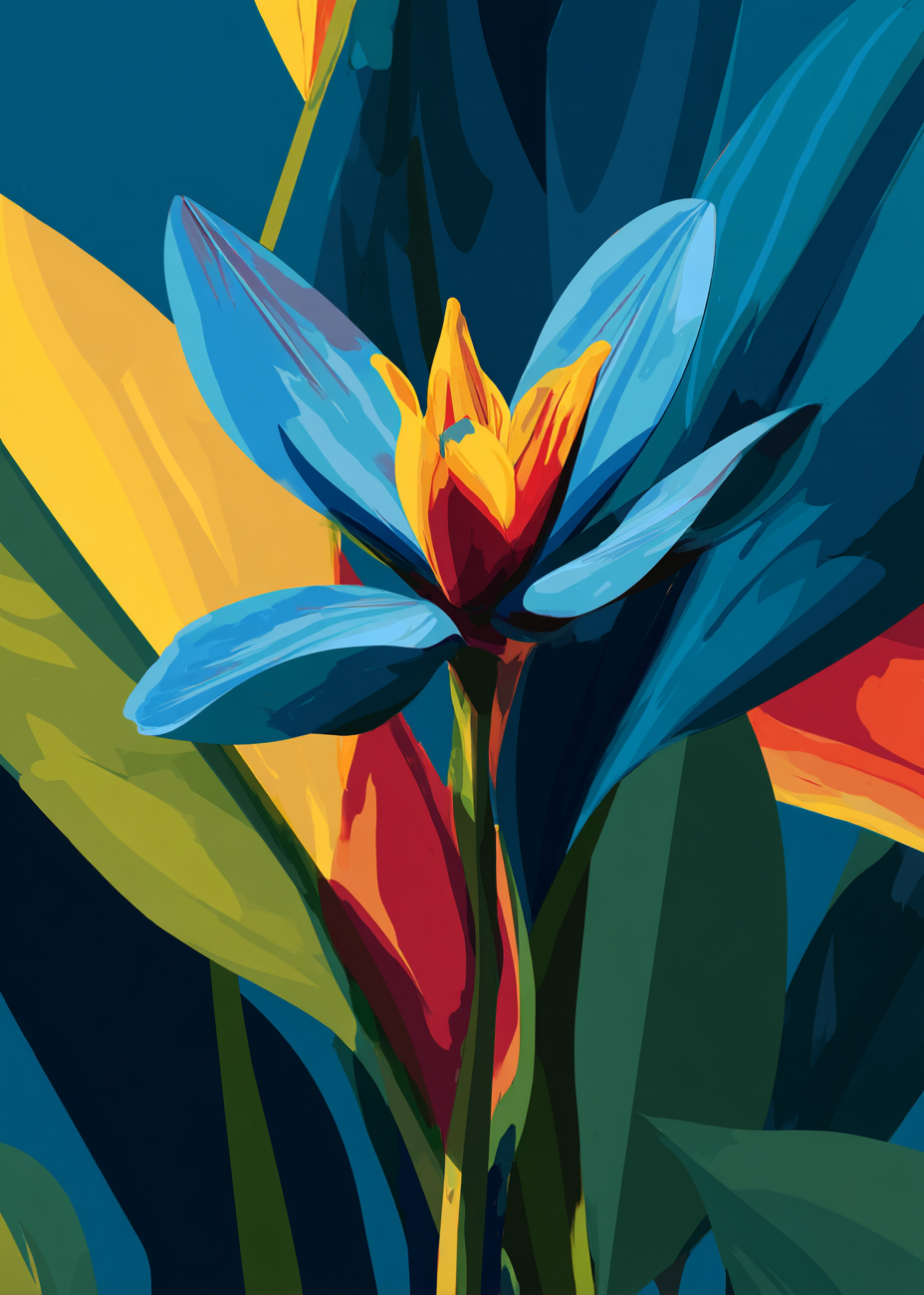 Stemme af tropisk silke - No Frame, No Border