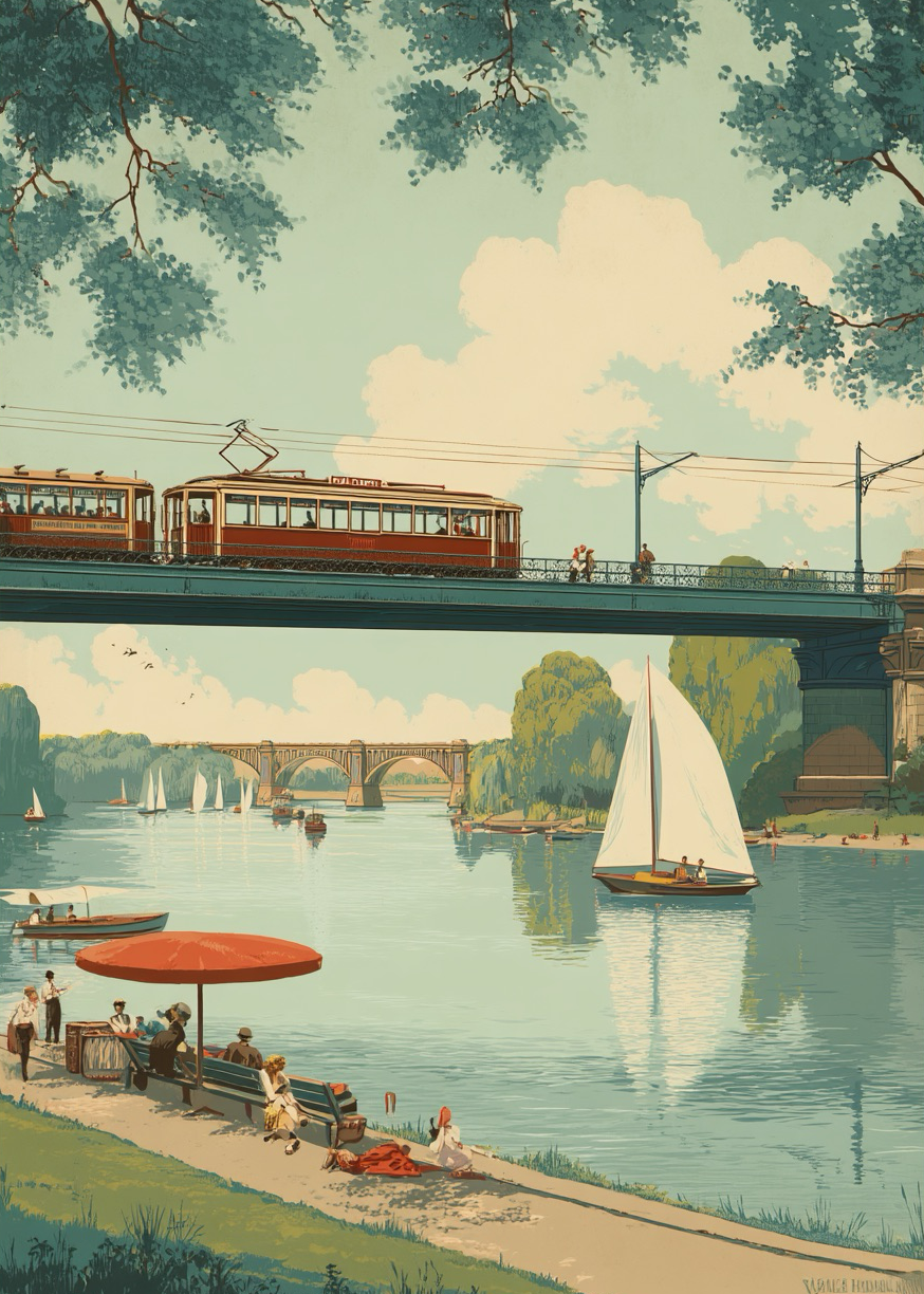 Sommerens stille klukken - No Frame, No Border