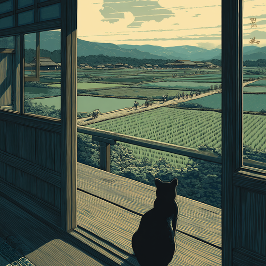 Sommerens hvisken over rismarker - No Frame, No Border