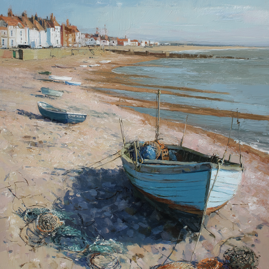 Sandets kølige salte berøring - No Frame, No Border