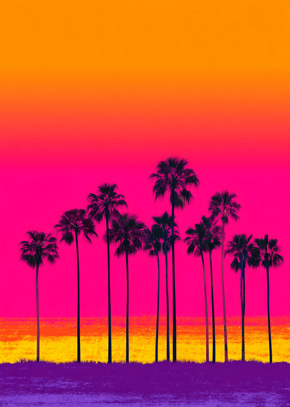 Sommerens sus i neon - No Frame, No Border