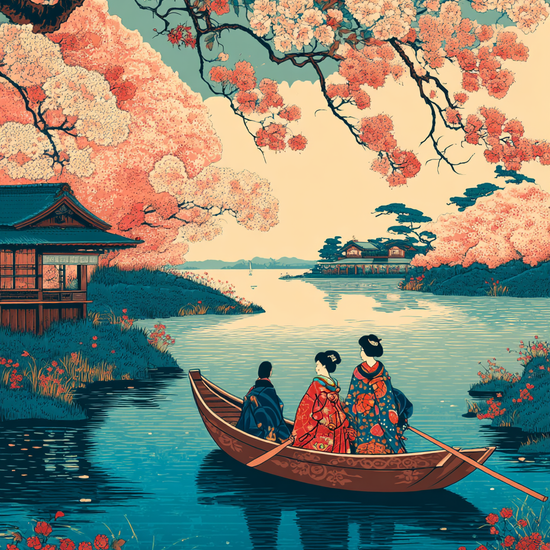 Forårets hvisken over vandet - No Frame, No Border