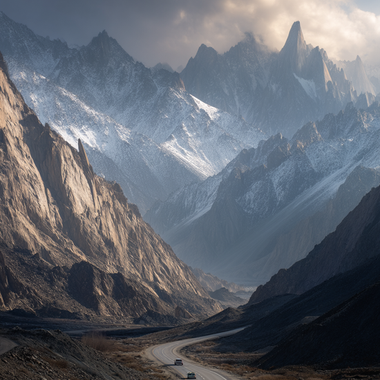 Bjergenes stille hjertebank - No Frame, No Border